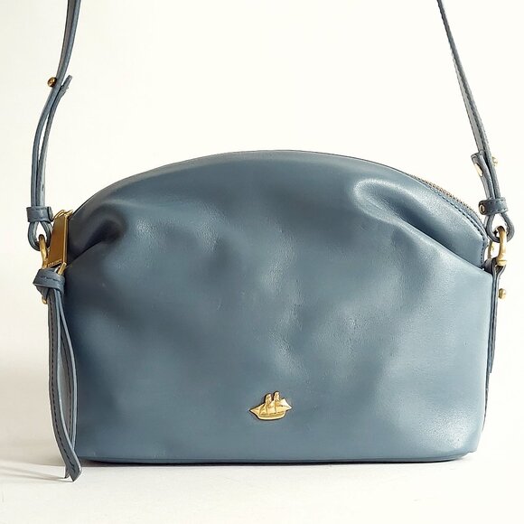 Brahmin Blue Crossbody Bag - Picture 2 of 13